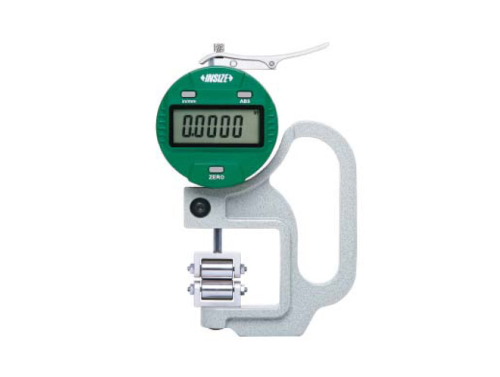2877-10 INSIZE Digital Thickness Gage with Roller Contacts Digital Thickness Gage INSIZE   