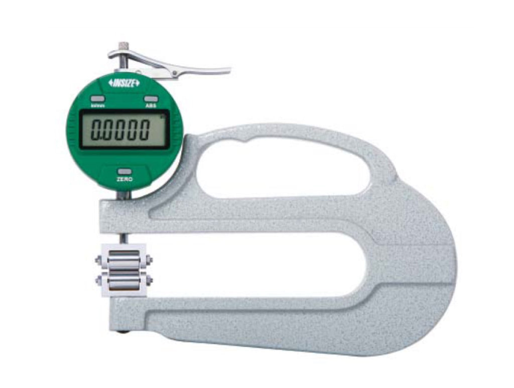 2877-4 INSIZE Digital Thickness Gage with Roller Contacts Digital Thickness Gage INSIZE   