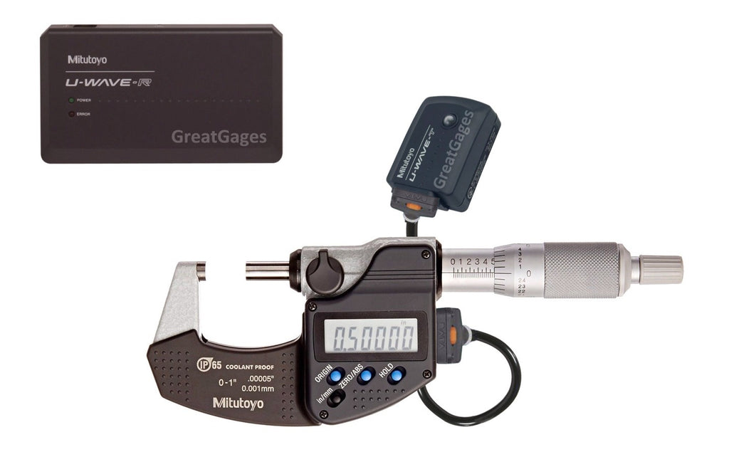 293-330-30-UW Mitutoyo Micrometer to PC Wireless Package Digital Micrometer Mitutoyo   