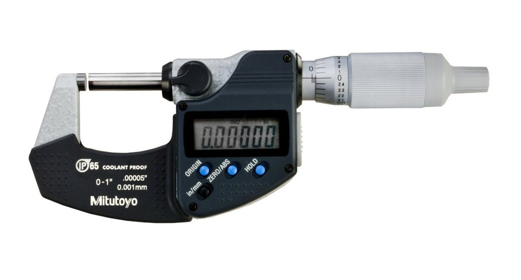 293-334-30-CAL Mitutoyo Digital Micrometer 0-1