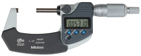 293-341-30 Mitutoyo Coolant Proof Micrometer 1-2