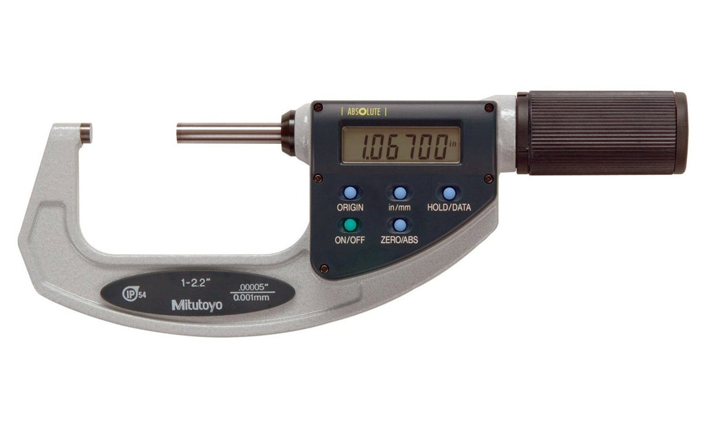 293-677-20 Mitutoyo Quickmike Micrometer 1-2.2