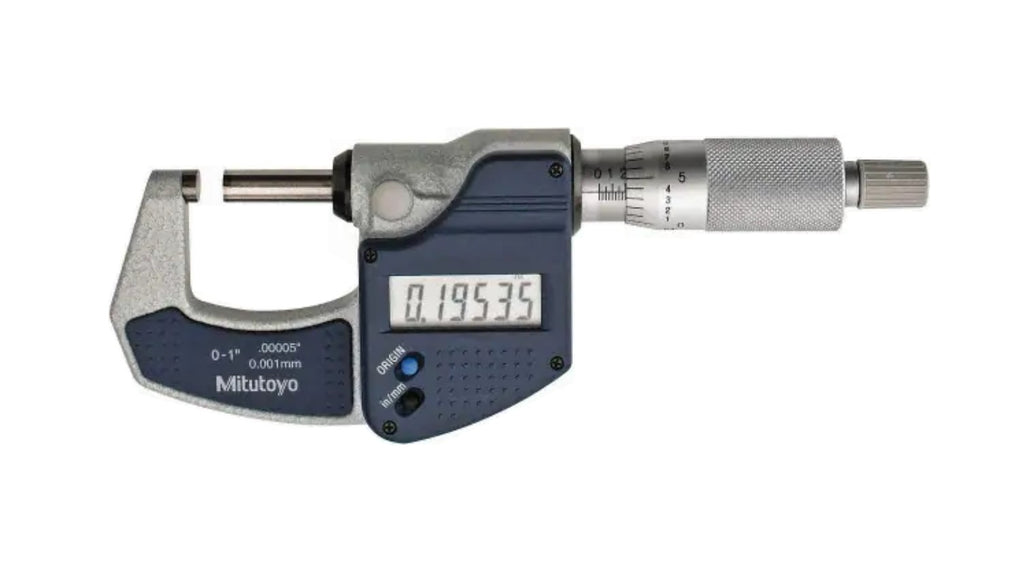 293-831-30-CAL Mitutoyo MDC Lite Micrometer 0-1