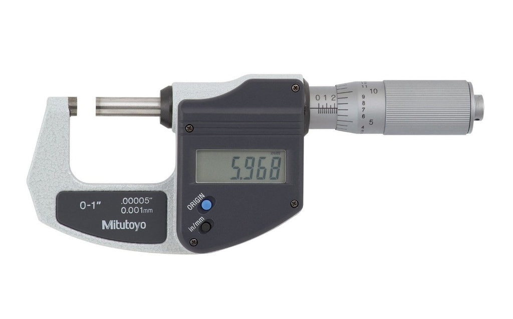 293-832-30-CAL Mitutoyo MDC Lite Micrometer 0-1