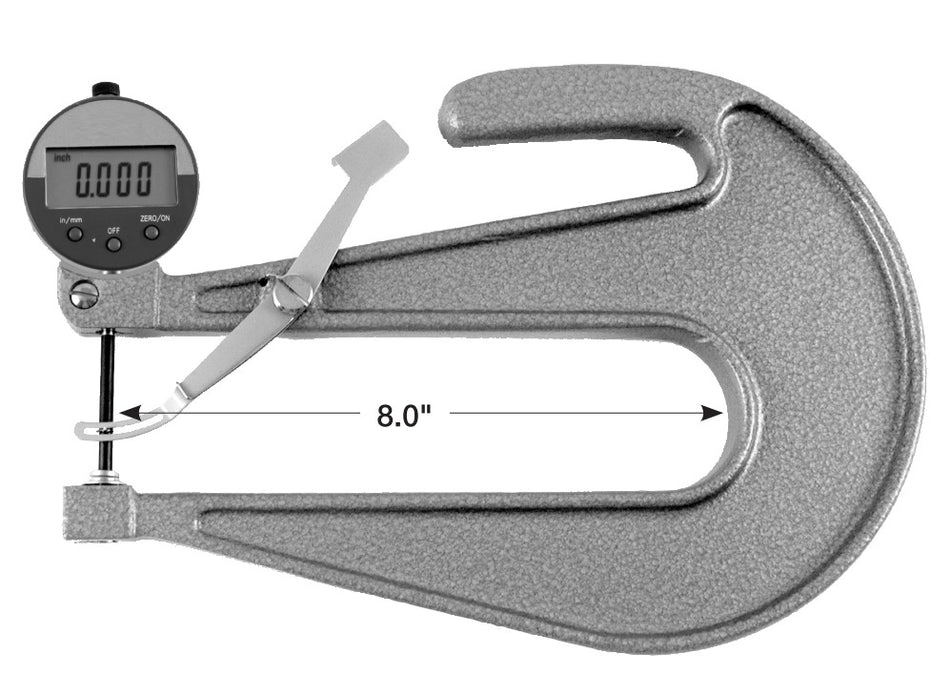 Deep Mike Measurement Digital Deep Throat Micrometers – tagged “Deep Throat Thickness Gages ...