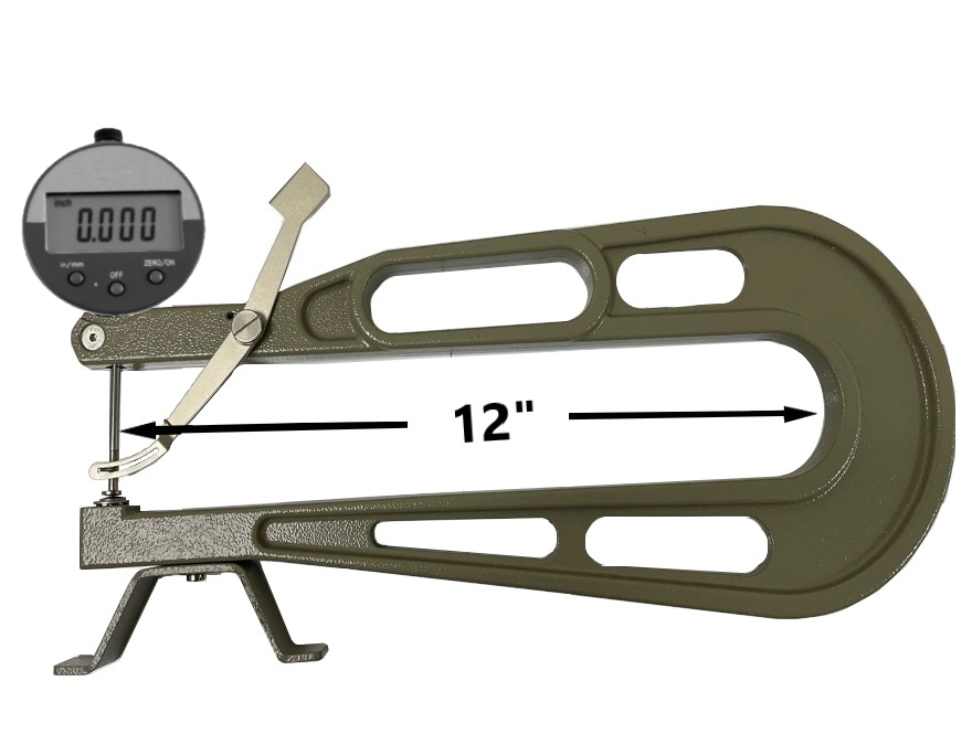 Deep Mike Measurement Digital Deep Throat Micrometers – tagged “Deep Throat Thickness Gages ...