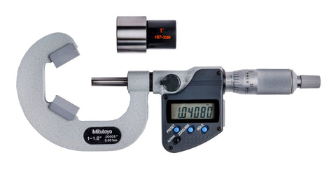 314-353-30 Mitutoyo V-Anvil Micrometer 1-1.6
