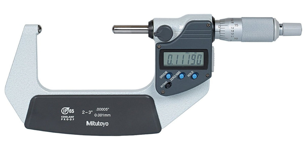 395-373-30 Mitutoyo Ball Anvil & Spindle Micrometer 2-3