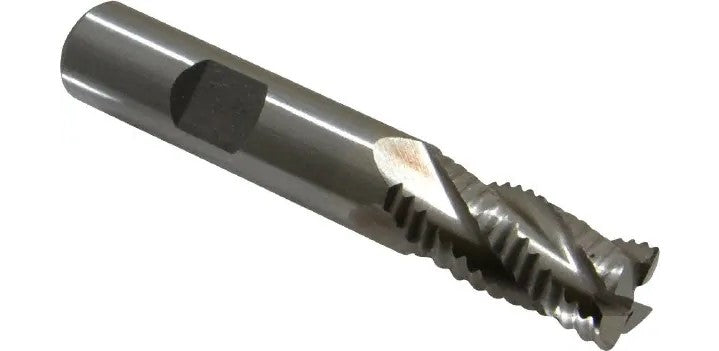 40-752-8 M-42 Cobalt Roughing End Mill 1/2" x 3" OAL Cutting Tools SPI   