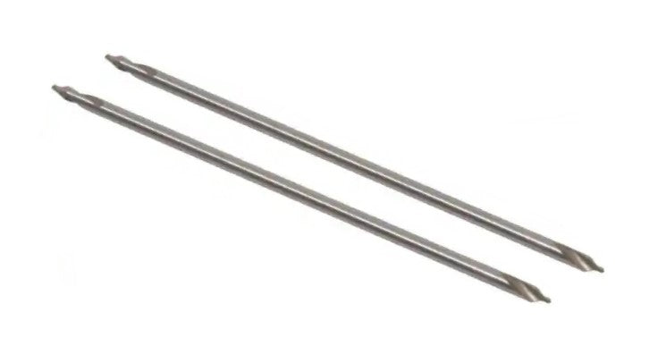 43-247-6-2 Size 1, 60° Long Center Drill 6" - 2 Pc Cutting Tools SPI   