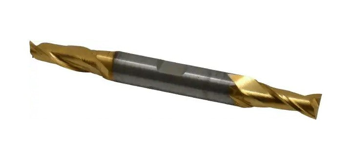 45-298-7 TiN Coated 2-Flute Double End Mill 5/16