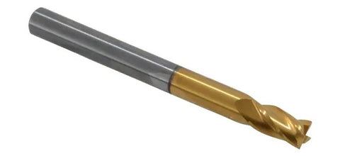 45-386-0 TiN Coated 4-Flute End Mill 0.1875