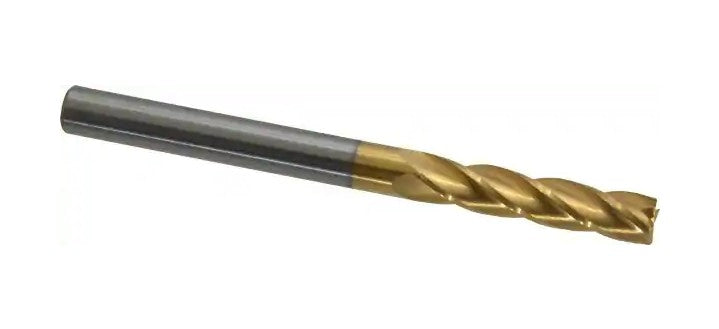45-394-4 TiN Coated 4-Flute End Mill 0.25