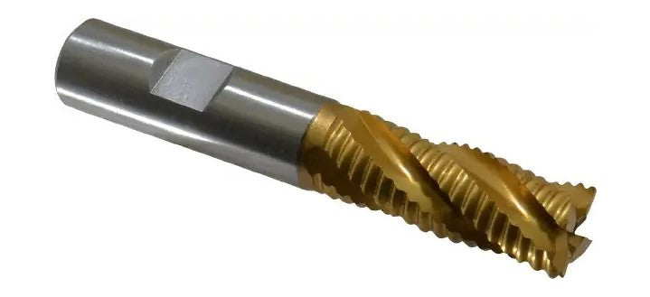 47-532-7 M-42 Cobalt TiN Coated Roughing End Mill 5/8