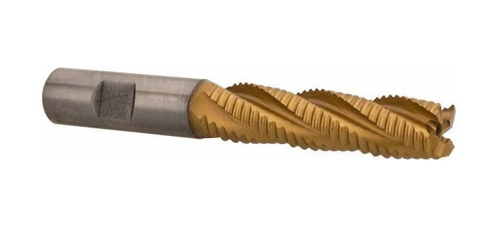 47-533-5 M-42 Cobalt TiN Coated Roughing End Mill 5/8