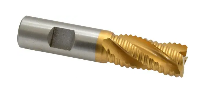 47-535-0 M-42 Cobalt TiN Coated Roughing End Mill 3/4