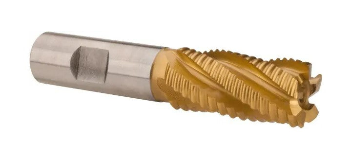 47-538-4 M-42 Cobalt TiN Coated Roughing End Mill 7/8