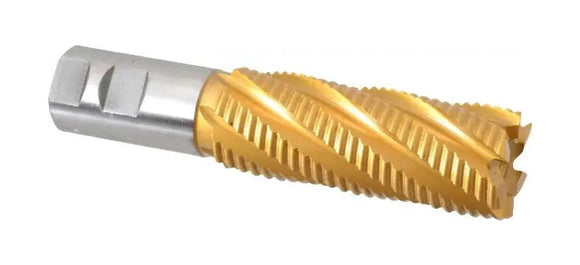 47-555-8 M-42 Cobalt TiN Coated Roughing End Mill 1.5