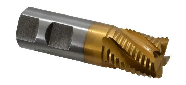47-662-2 M-42 Cobalt TiN Coated Roughing End Mill 1
