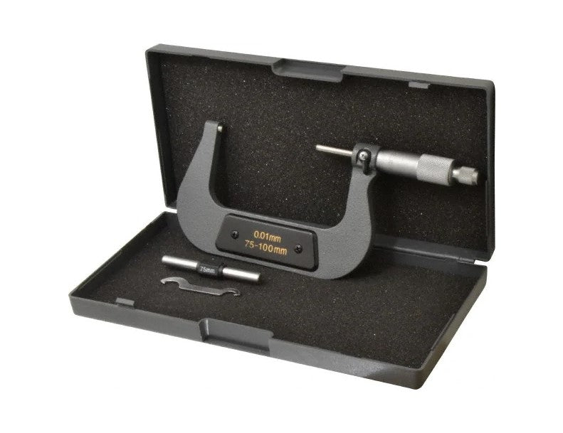 50-096-7 Economy Outside Micrometer 75-100mm Standard Micrometers SPI   