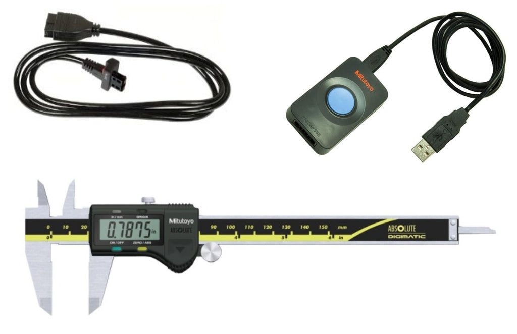 500-171-30-IP Mitutoyo Caliper to USB Package, 6