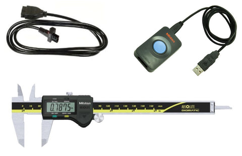 500-171-30-IP2 Mitutoyo Caliper to USB Package, 6