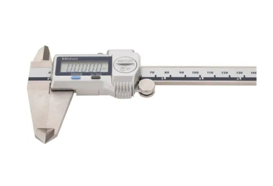 500-762-20-CAL Mitutoyo Coolant Proof Caliper 6" with CAL Cert Digital Calipers Mitutoyo   