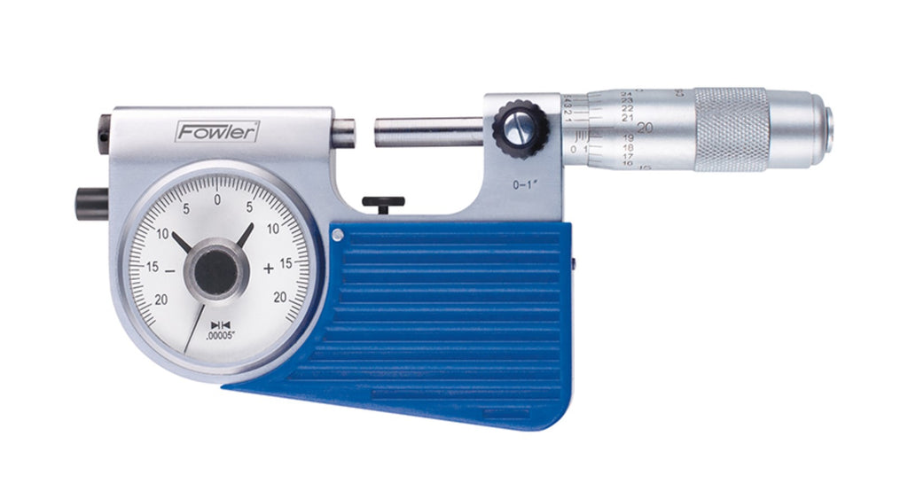 52-245-501-0 Fowler Indicating Micrometer 0-1