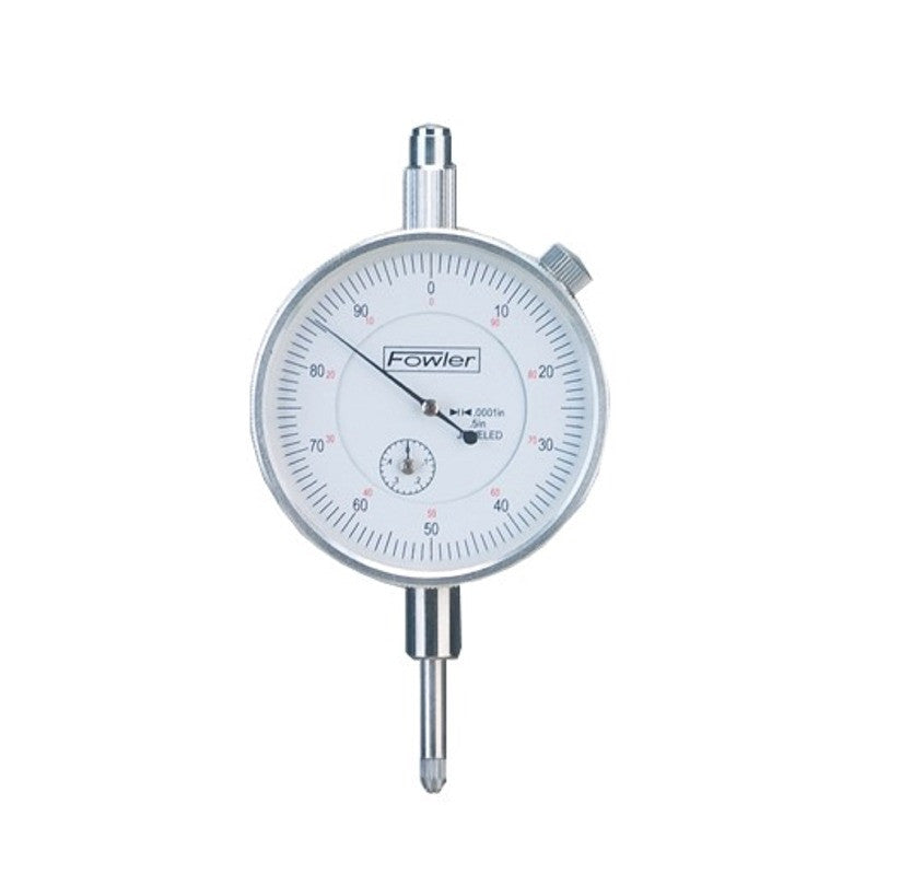 52-520-140 Fowler Dial Indicator .5" Range / .0001" Grad Dial Indicators Fowler   