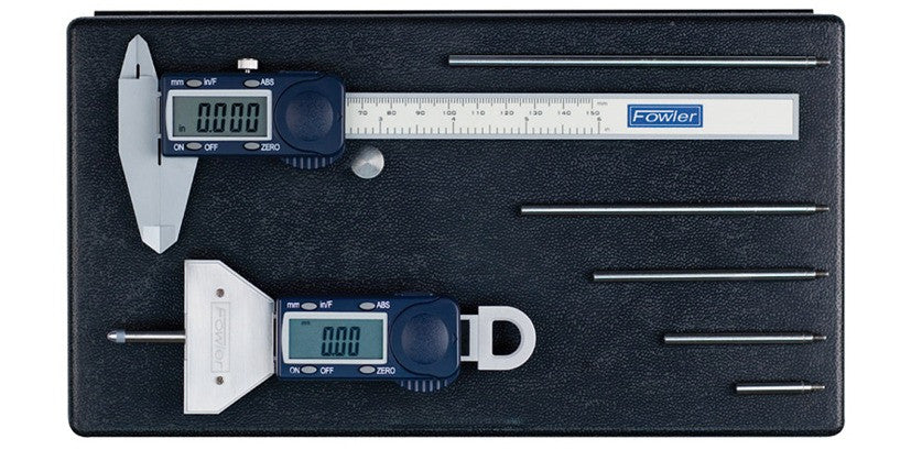 54-004-255 Caliper & Depth Gage Kit Precision Tool Kit Fowler   