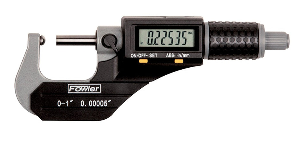 54-860-113-1 Fowler Ball Anvil Digital Micrometer 1