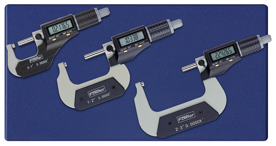 54-870-103 Fowler Electronic Micrometer Set 3