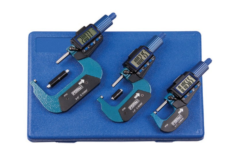 54-880-103-0 Fowler Electronic Micrometer Set 0-3