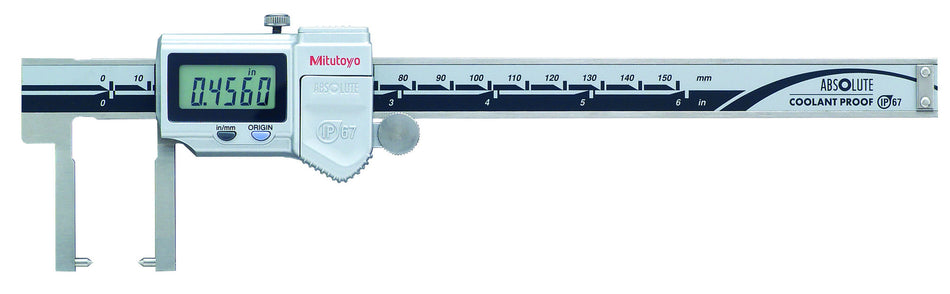573-752-20 Mitutoyo Neck Caliper 6" Tube Caliper Mitutoyo   