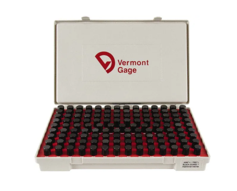 Vermont Black Guard Pin Set .6265 - .7505 Vermont Black Pin Gages Vermont   