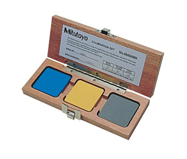 64AAA964 Mitutoyo Durometer Test Block Set – GreatGages