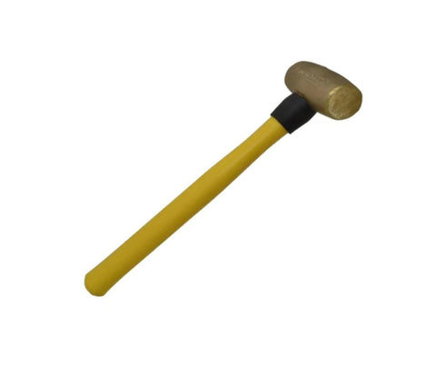 No-Mar Brass Hammer with Fiberglass Handle - Various Sizes Hammers SPI 48 oz  