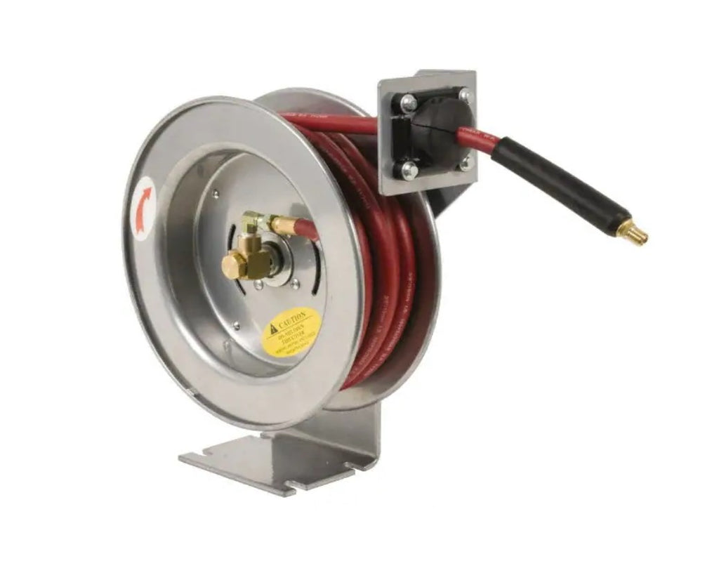93-391-1 Spring Retractable Air Hose Reel 1/2 x 75' – GreatGages