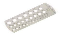 950-206 Mitutoyo Fractional Drill Gage Shop Equipment Mitutoyo   