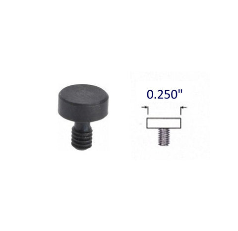 Flat Button Indicator Tip 3-Pack 1/4