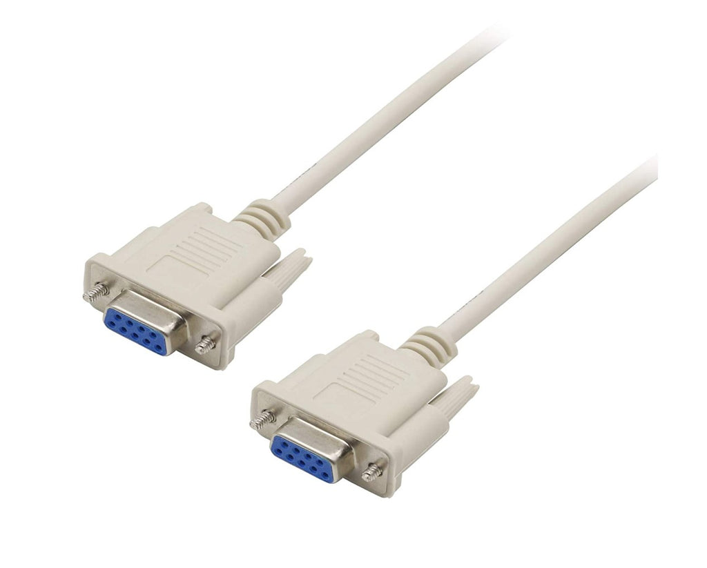DB9-FF-45 RS-232 Cable 9-pin Female to Female Connectors, 4.5'  vendor-unknown   