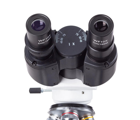 GS-B120C Binocular Compound Microscope w/ 3D Stage, 40X-2500X Digital Microscopes GreatGages   
