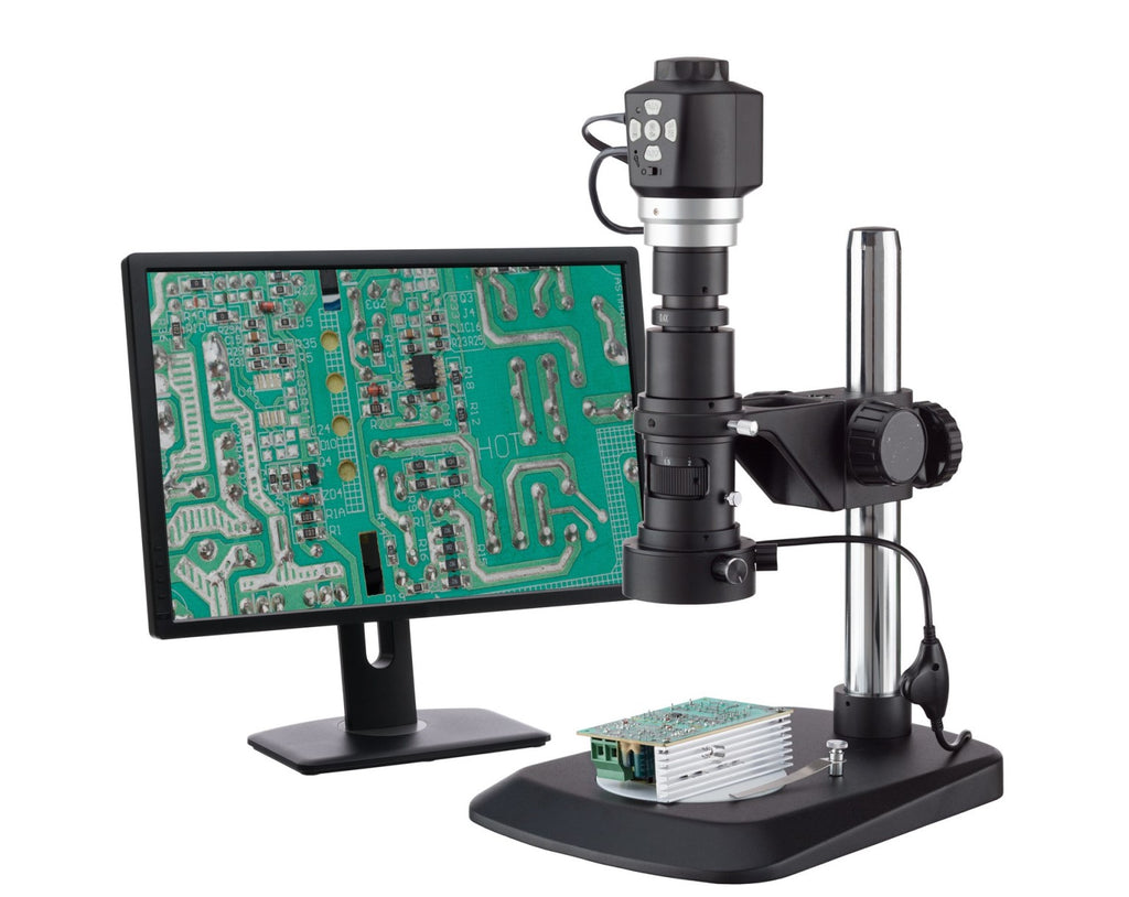 H800-2713S3MF HDMI Digital Microscope 0.7X-5X Dual Focus Digital Microscopes GreatGages   