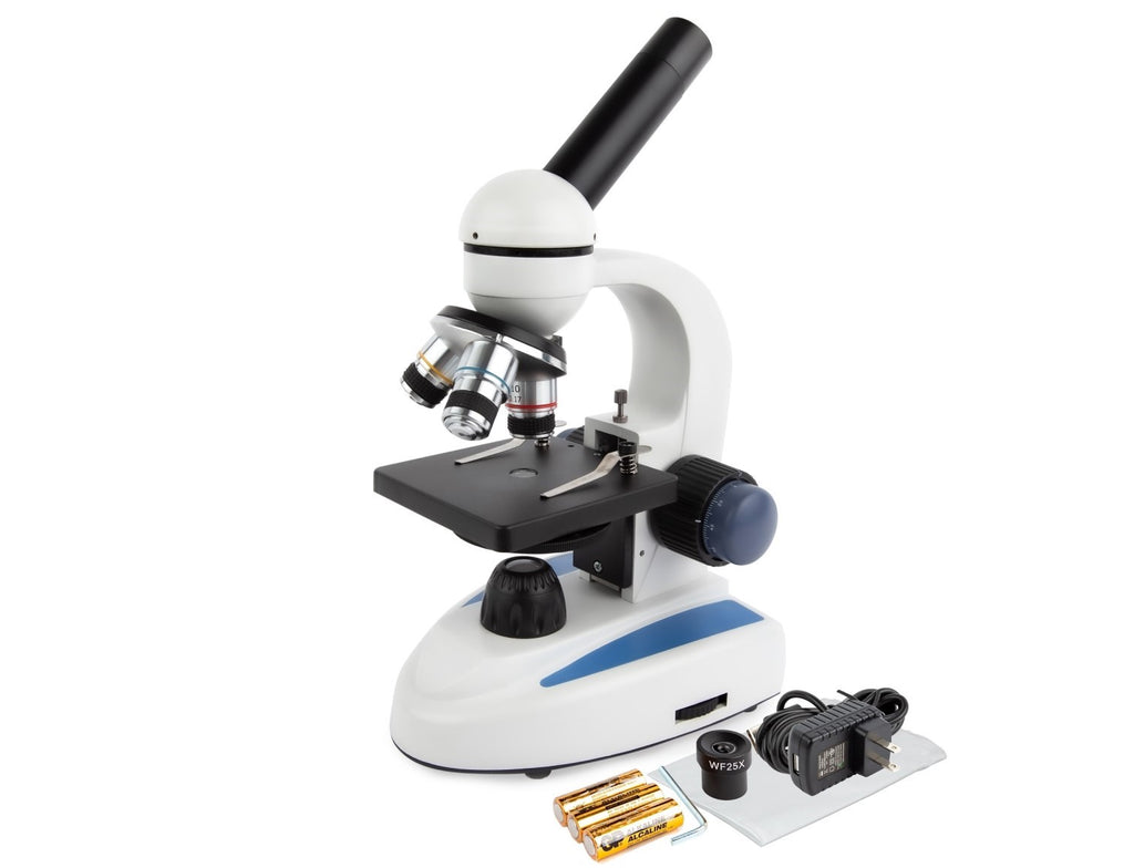 M158CE Compound Microscope with USB Camera 40X-1000X