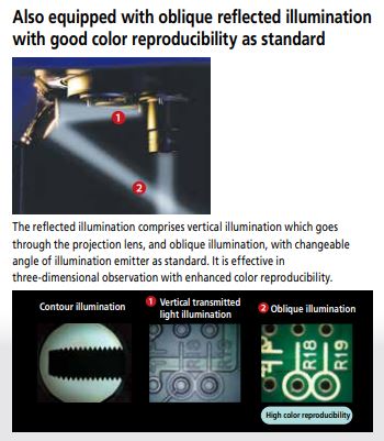 303-713-1A-S Mitutoyo Vertical Optical Comparator PJ-H30 8