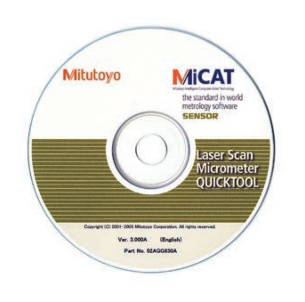 LSM Quicktool Software Laser Scan Micrometer Mitutoyo   